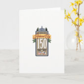 Het 150ste Jubileum van de Stad van de Kaart (Gele Bloem)