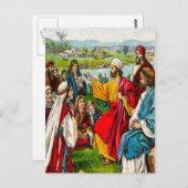 Het 16:14 van handelingen - 15 het Hart van Lord Briefkaart (Voorkant / Achterkant)