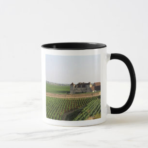 Het 16e-eeuwse klooster en Clos de Vougeot Mok
