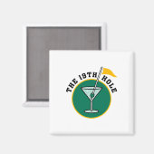 Het 19de Gay Funny Golf Dadism cadeau Magneet (Voorkant / Achterkant)