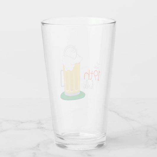 Het 19e gat glas (Achterkant)