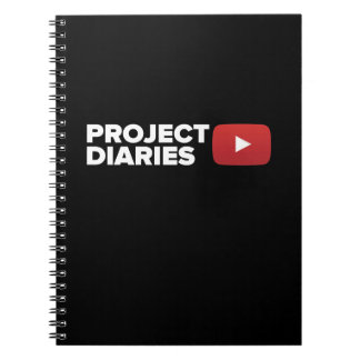 Het 1ste Ontwerp van de Diaries van het project (W Notitieboek