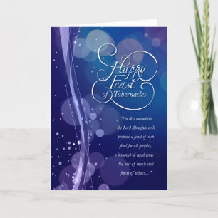 Het 25:6 van Isaiah - de Kaart van 8 Feest