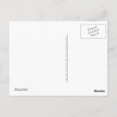 Het 30e verjaardagstaart Briefkaart. Briefkaart (Achterkant)