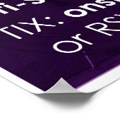 HET 39 STAPPEN-Poster Poster (Hoek)