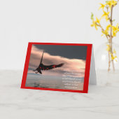 Het 40:28 van Isaiah van het Vers van de bijbel - Kaart (Gele Bloem)