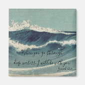 Het 43:2 van Isaiah Magneet (Voorkant)