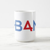 Het 44e President, Barack Obama Koffiemok (Center)