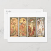 Het 4-seizoen 1900 briefkaart (Voorkant / Achterkant)