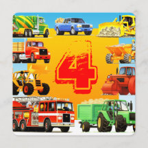 Het 4e verjaardagsfeest van Construction Trucks Ki