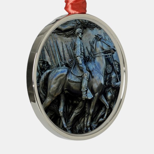 Het 54e Massachusetts Volunteer Infantry Regiment Metalen Ornament (Rechts)