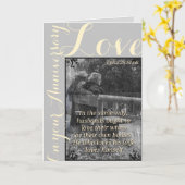 Het 5:28 van Ephesians en 1John de kaart van de (Gele Bloem)