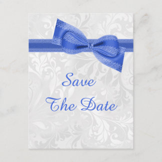 het 60ste Damast van de Verjaardag en de Boog Faux Save The Date