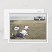 Het 78-jarige Amerikaanse President Briefkaart (Voorkant / Achterkant)