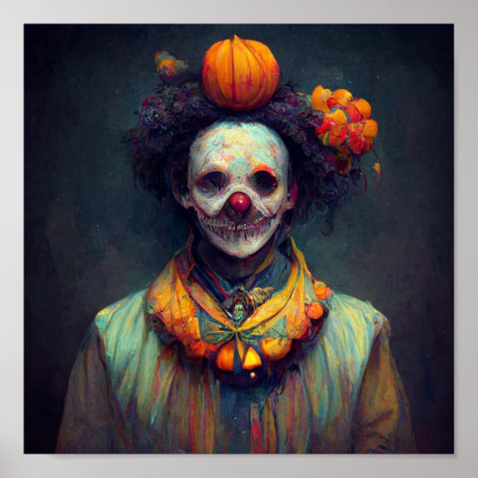 Het aambeeld. AI Creëer Art Scary Halloween Poster (Voorkant)