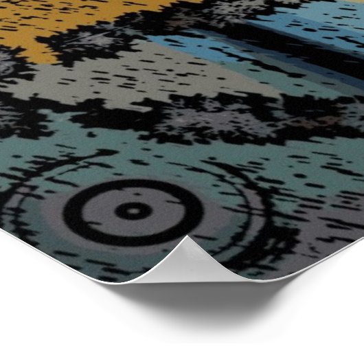 Het aamoog poster (Hoek)