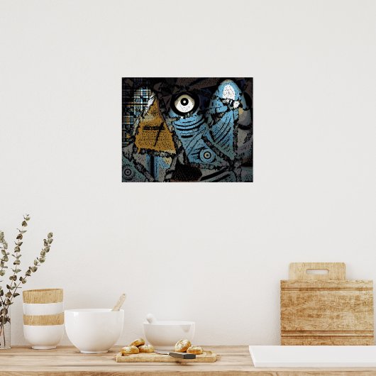 Het aamoog poster (Keuken)