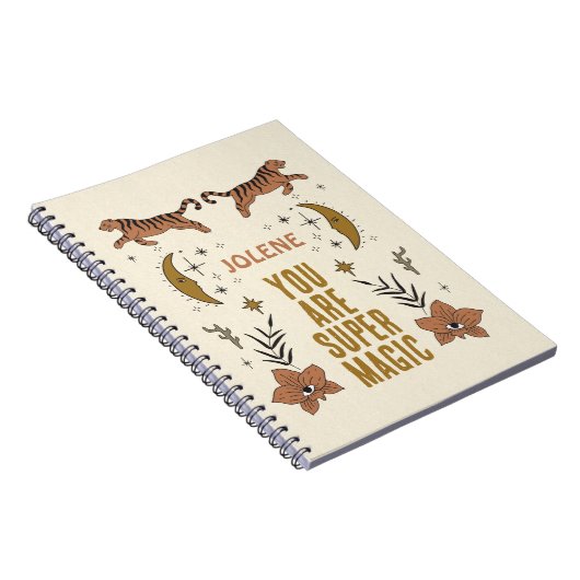 Het aanmoedigen van Notitieboek u supermager bent (Rechterzijde)