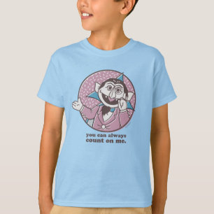 Het aantal Je kunt altijd op mij rekenen T-shirt