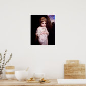 Het aardbeienmeisje poster (Keuken)