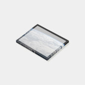 Het aardoppervlak boven een bewolkt Western Austra Post-it® Notes (Schuin)