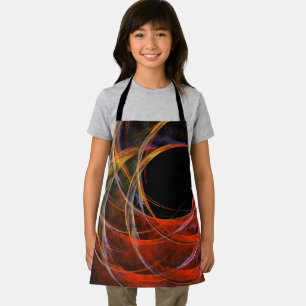Het Abstracte Art Apron van de Cirkel breken Schort