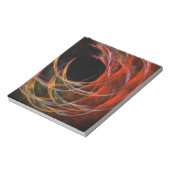 Het Abstracte cirkelblok van de Kunst breken Notitieblok (Gedraaid)