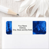 Het abstracte etiket van het de terugkeeradres van (Insitu)