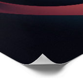 Het Abstracte landschap van het Poster van de Draa (Hoek)