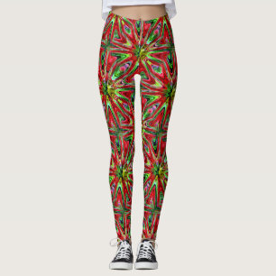 Het Abstracte Patroon van de Verwarring van de Leggings