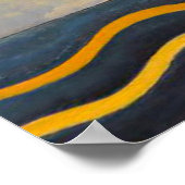 Het Abstracte schilderwerk van Kandinsky Poster (Hoek)