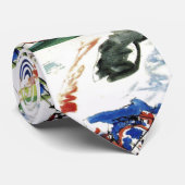 Het Abstracte schilderwerk van Kandinsky Stropdas (Opgerold)