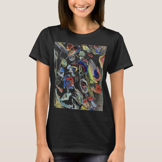 Het Abstracte schilderwerk van Kandinsky T-shirt (Voorkant)