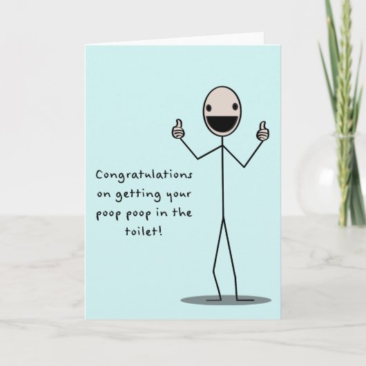 Het Achterschip van het achterschip in het Toilet Kaart (Voorkant)