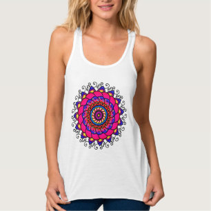 Het activeren van Intuïtieve Healing Mandala Dress Tanktop