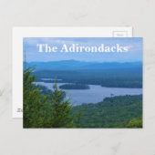 Het Adirondack-gebergte Briefkaart (Voorkant / Achterkant)