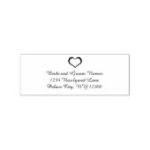 Het Adres van de Terugkeer van de bruid en van de  Rubberstempel (Afrduk)