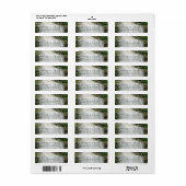 Het Adres van de Terugkeer van het Bouw van het Ko Etiket (Full Sheet)