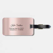 Het adres van de wereldkaart laat het avontuur Roo Bagagelabel (Achterkant horizontaal)