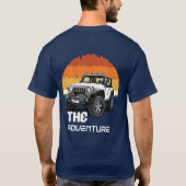 Het ADVENTURE T-shirt Design (Achterkant)