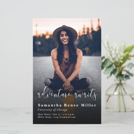 Het Adventure van de begroting wacht het Afstudere (Staand voorkant)