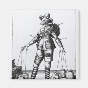 Het Afbeelding Pattenty', c.1641-50 Magneet