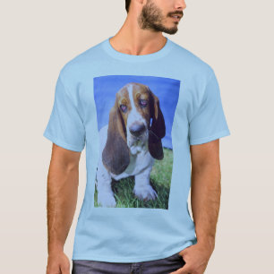 Het Afbeelding van Basset Hound T-shirt