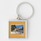 Het afbeelding van de kat sleutelhanger (Voorkant)