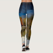 Het Afbeelding van de spiegel van de Verduisterde  Leggings (Achterkant)