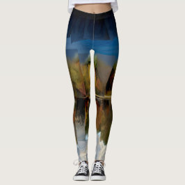 Het Afbeelding van de spiegel van de Verduisterde  Leggings