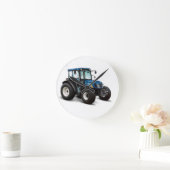 Het afbeelding van de tractor voor de Ronde Klok (Huis)