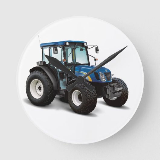 Het afbeelding van de tractor voor de Ronde Klok (Voorkant)