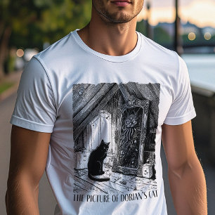 Het Afbeelding van Dorian's Cat T-shirt