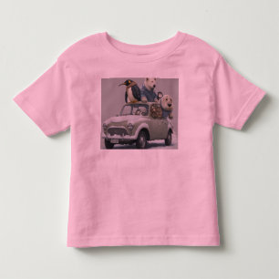 Het afbeelding van een groep dieren. kinder shirts
